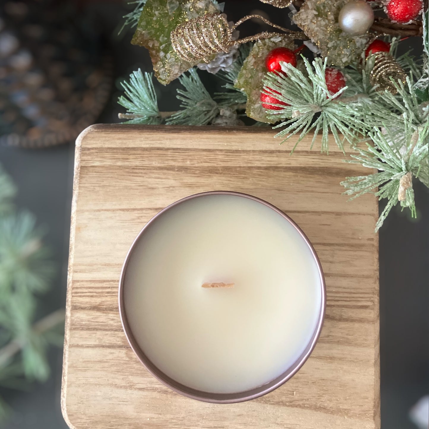 Home and Hearth Candle Tin