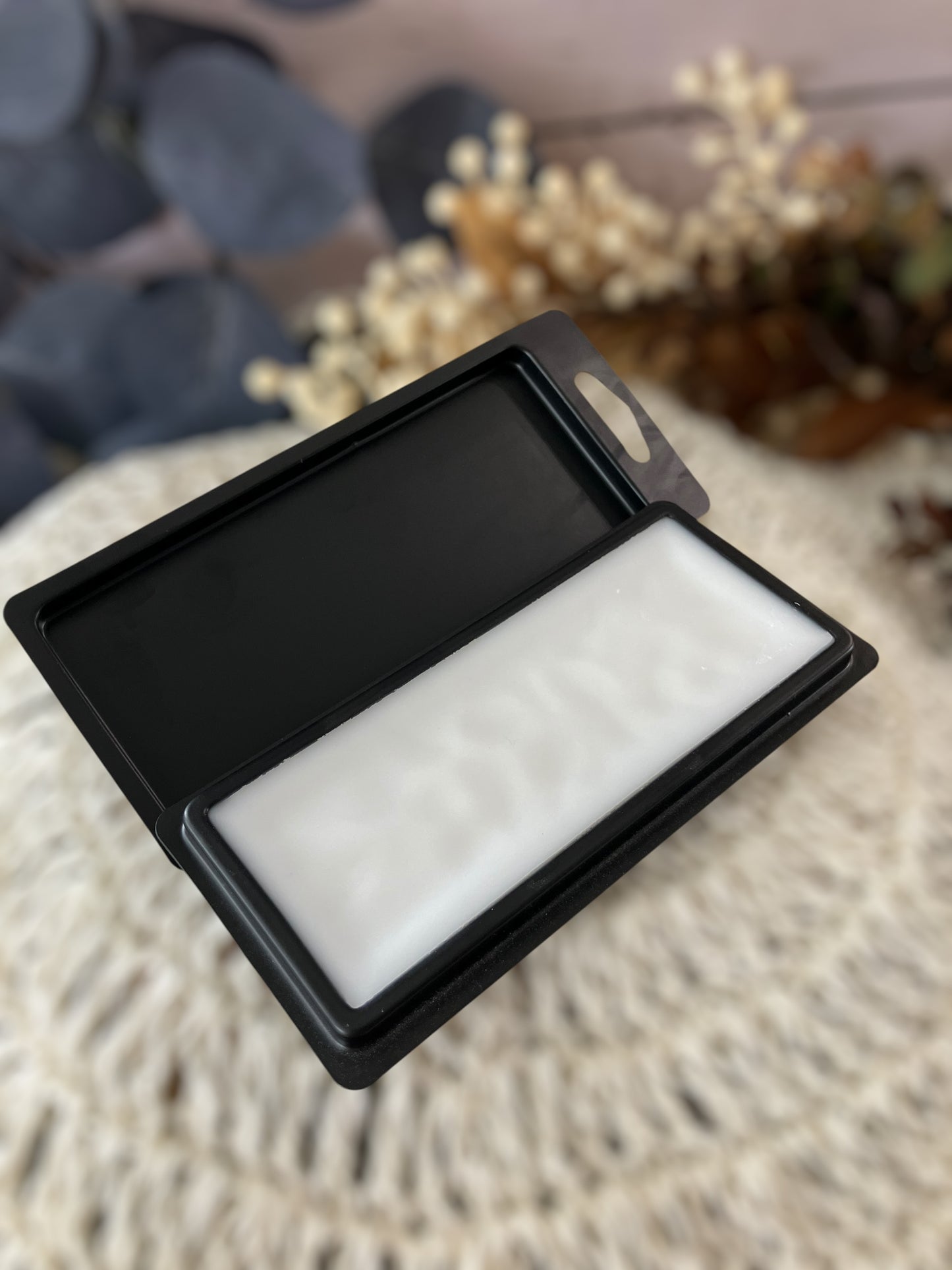 Matte Black Wax Melt Snap Bars
