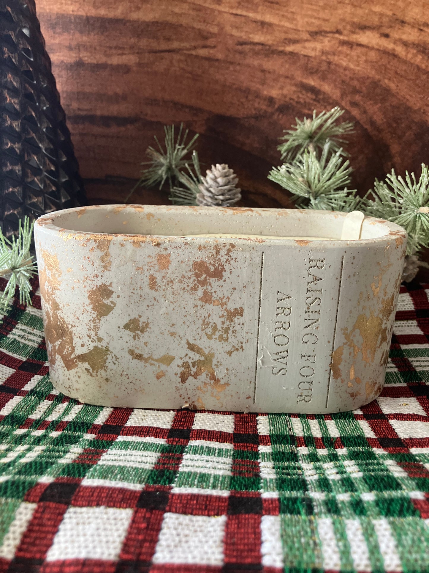 10oz Concrete Silent Snowfall