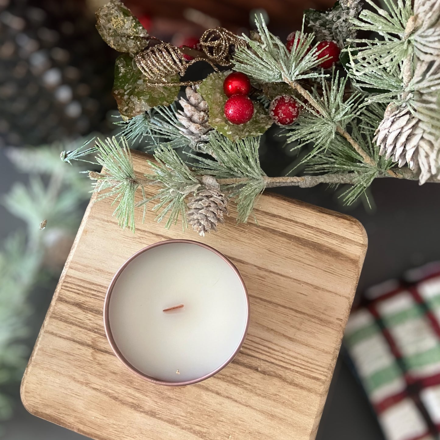 Whispering Pines Candle Tin