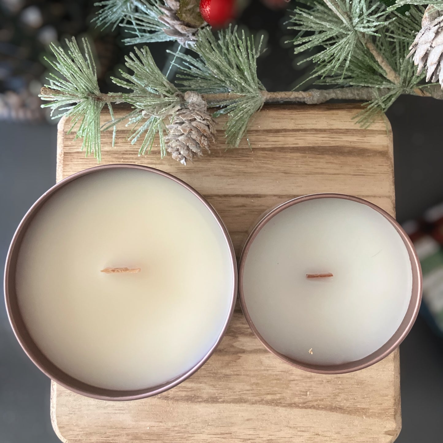 Whispering Pines Candle Tin