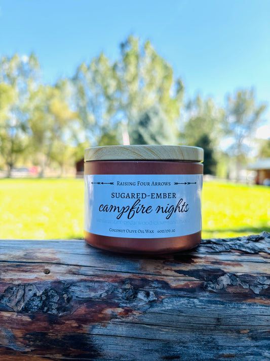 Sugared-Ember Campfire Nights