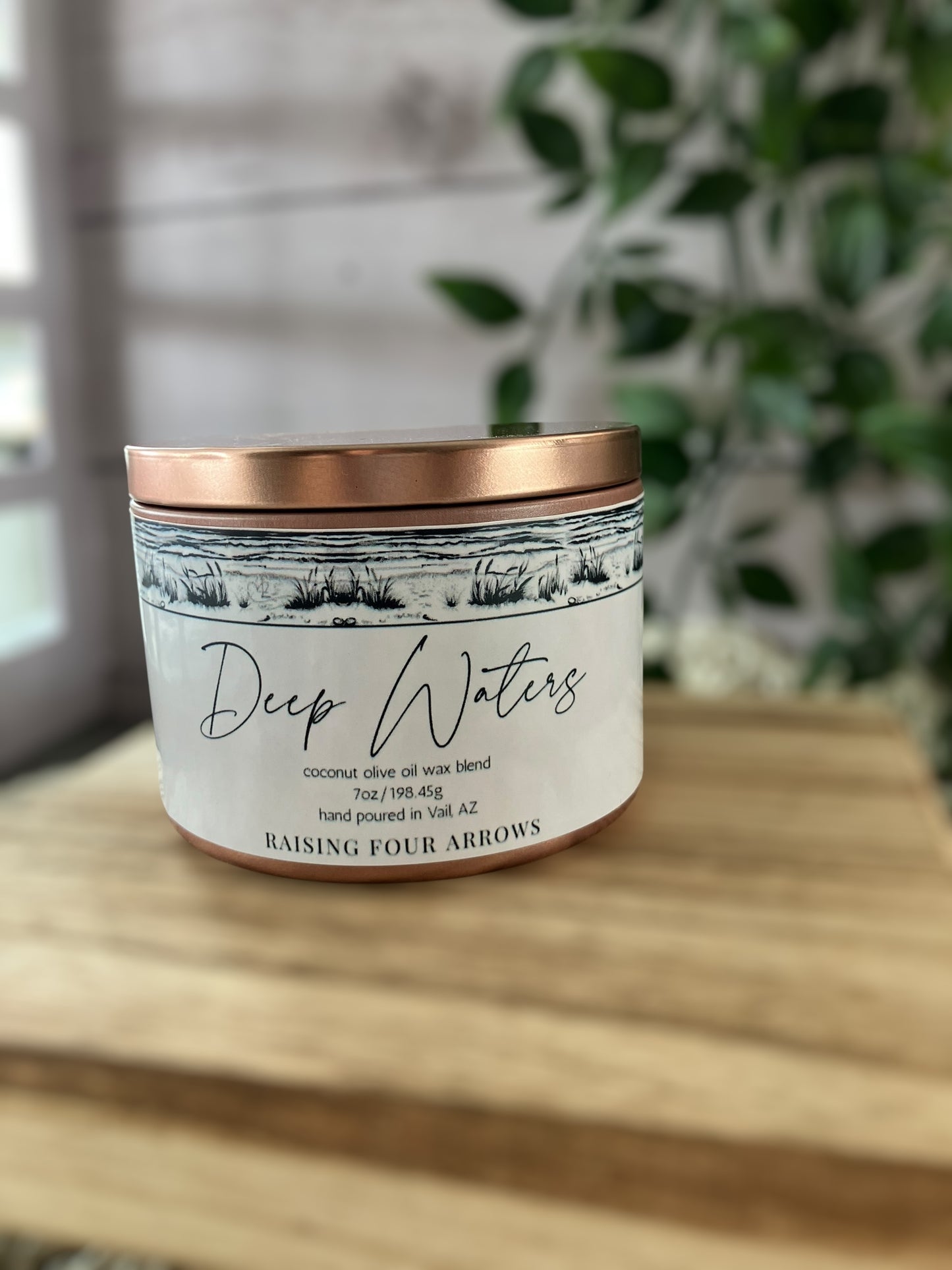 Deep Waters Candle Tin