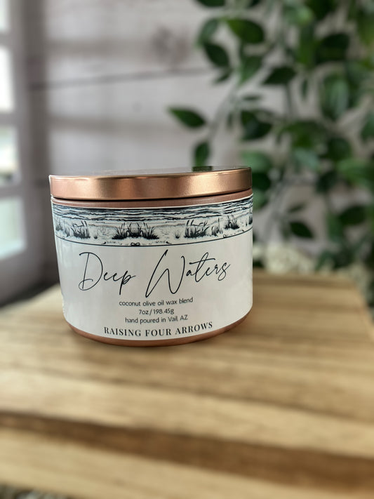 Deep Waters Candle Tin