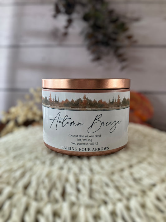 Autumn Breeze Candle TIn