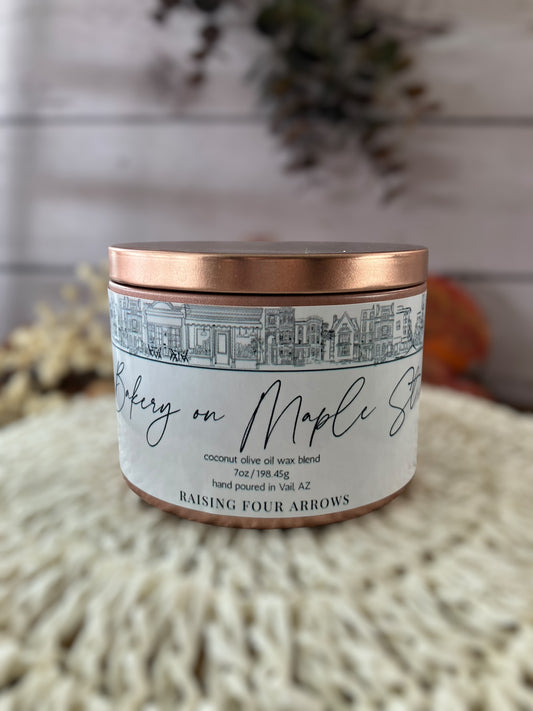 Bakery on Maple St. Candle Tin